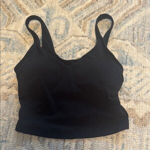 Black lululemon align tank in new condition